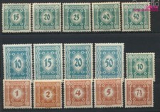 Briefmarken Österreich 1922 Mi P103-P117 postfrisch (9959655