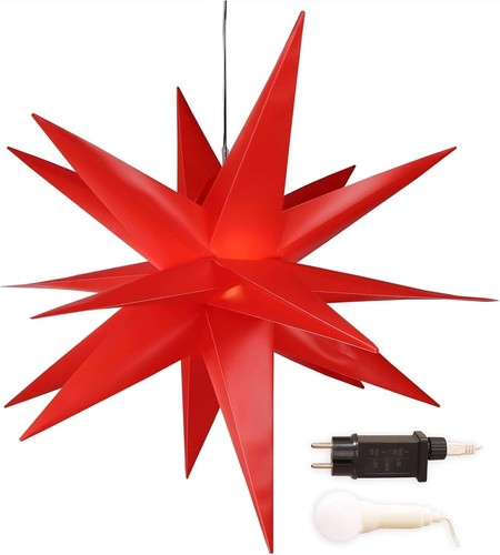 Leuchtender weihnachtsstern - leuchtender,