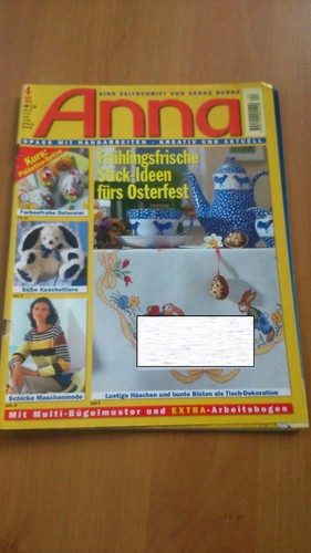 Anna burda zeitschrift magazin - zeitschrift,