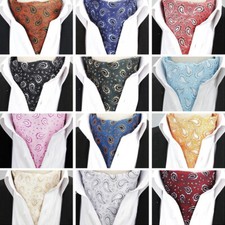 Herren Paisley Blumen Krawatte