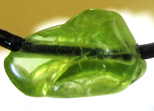 Peridot mini trommelstein - kl.,