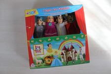 ❤️ Fingerpuppen Theater Set Handpuppen Kasperletheater Puppentheater