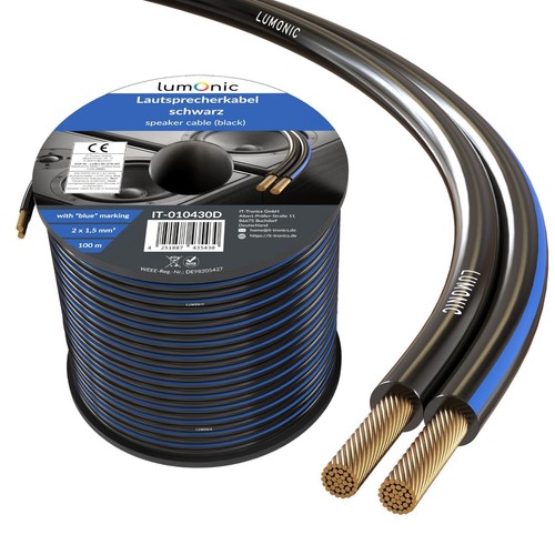 100m lautsprecherkabel - 100m,