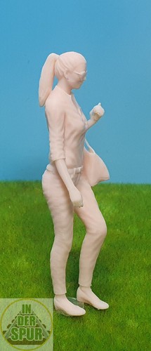 Spur modelfigur unbemalt - ,