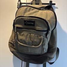 eastpak rucksack Grün Gebraucht Khaki Riemen Abgescheuert Gebraucht Verschlüsse
