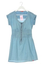 EDC Jeanskleid Damen Kleid Gr. DE 30 blau Casual-Look