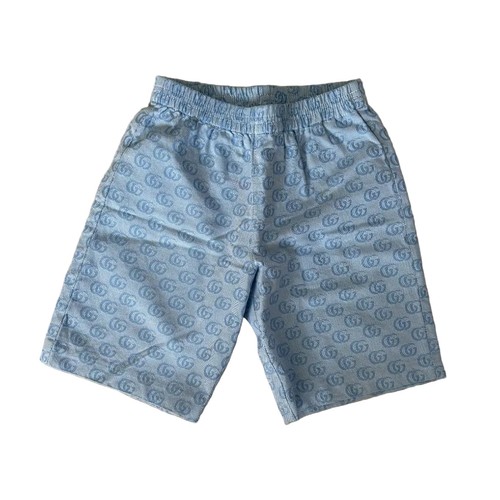 Gucci blau baumwolle shorts - blau,