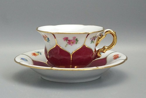 Meissen mokkatasse mit - meissen,