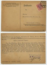 107592 - Postkarte Verlagsbuchhandlung J. Neumann - Neudamm 15.5.1922
