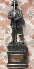 1er WK Soldaten Figur auf Sockel in kompl. Ausrüstung