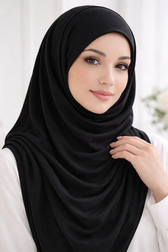 Premium jersey hijab damen - premium,