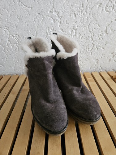 Damen stiefeletten lammfell - damen,