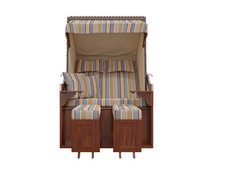 Strandkorb Volllieger Gartenliege Sonneninsel Ostsee Wetterfest Schutzhülle