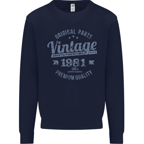 Vintage geburtstag 1981 - 45.,