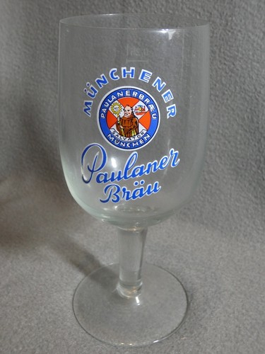 Paulaner bräu bierglas - bräu,