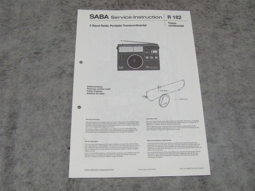 Schaltplan service manual - service, für