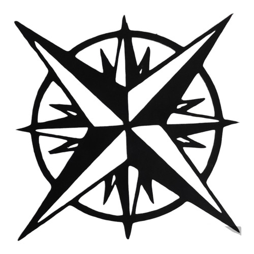 Aufkleber kompassrose sticker - aufkleber,