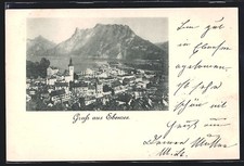 Ebensee, Gesamtansicht, Ansichtskarte 