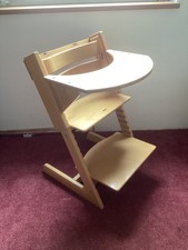 Stokke Tripp Trapp - Natur - inkl. Tisch und Bügel - Kinderhochstuhl