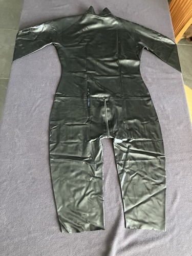 Latex catsuit shorty - shorty, xl