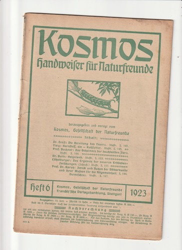 Kosmos 1923 dr burk - kosmos, *