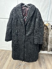 Original Persianer Mantel Echtpelz Lang Damen