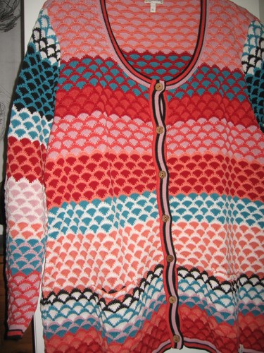 Strickjacke von deerberg - strickjacke,