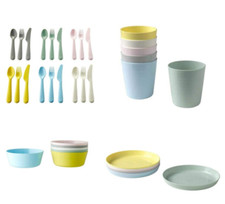 IKEA KALAS 36-teiliges Set, Tassen, Teller, Schüsseln, Besteck BRANDNEU
