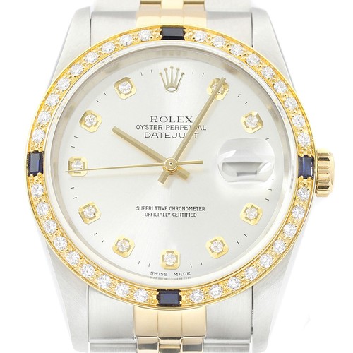 Rolex datejust 18k gelbgold - datejust,
