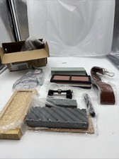 Abziehsteine Schleifstein Set für Messer Körnung 400/1000 3000/8000 + Zubehör