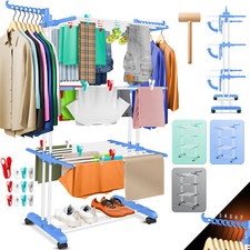 KESSER® Wäscheständer Wäsche Turm Räder Wäschetrockner Innen Außen Standtrockner