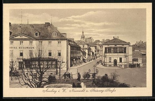 Ansichtskarte arnsberg w - i.,