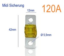 120A Midi Sicherung 120A Auto PKW KFZ Sicherung