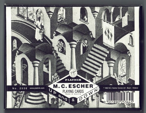 Escher playing cards - m.,