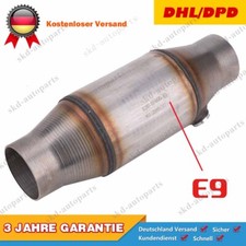 200 Zellen 63,5mm Sport Katalysator Euro 4 Metall 101mm E Prüfzeichen E9 103R DE