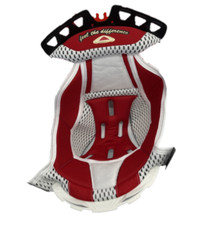 Airoh Innenfutter Stelt Rot Ersatz Helm MX Moto Cross Enduro Offroad