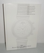 IWC 1995 1996 Katalog DA VINCI mit Dankesschreiben