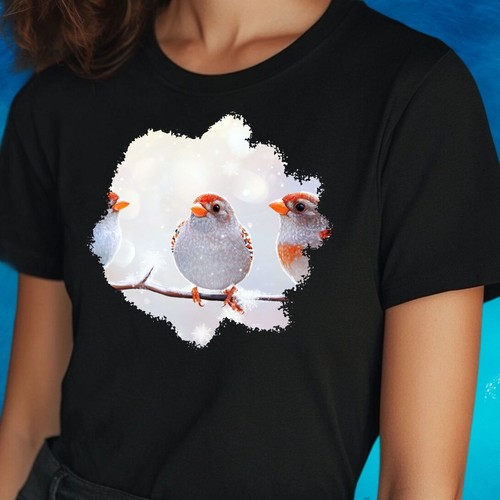 Frauen shirt zebrafinken - t-shirt,