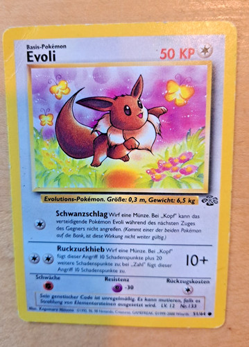 Pokemon karte evoli 64 - pokemon,