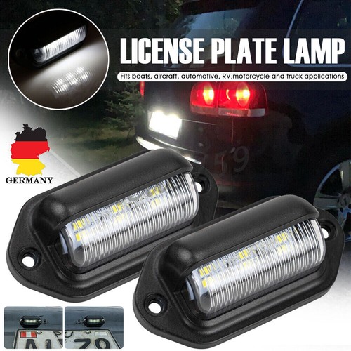 Led kennzeichenleuchte - 2x,