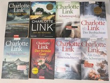 8x CHARLOTTE LINK Bücherpaket  Sammlung Schwestern Schweigens Spur Schattenspiel