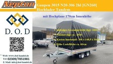 Pkw Anhänger Hochlader Tandem