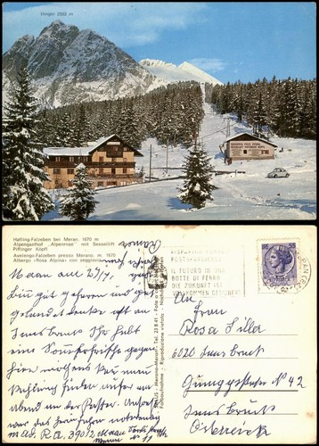Hafling alpengasthof alpenrose - hafling,