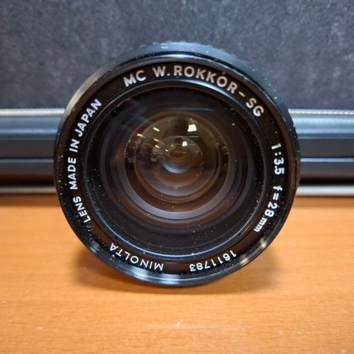 Minolta rokkor sg - mc, 28mm