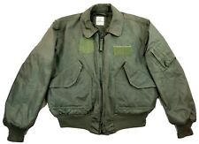 ALPHA NAVY CWU 45/P NAVY USN Top Gun Piloten Flieger Jacke 54/56 L/XL