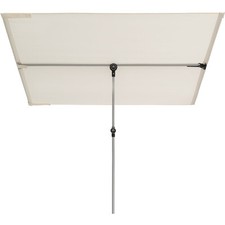 Doppler Balkonblende 180 x 130 cm Sichtschutz Sonnenschirm hellgrau