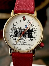 Vintage Alain Silberstein Quartz Watch La Revolution Francaise