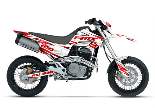 Dekor passend für - honda, fmx