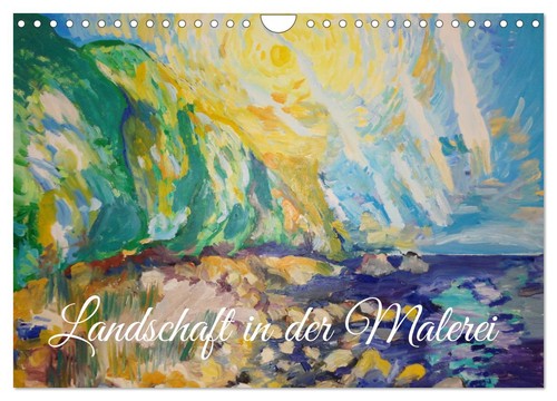 Landschaft der malerei ein - in,