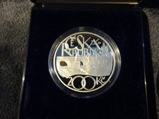 200 Kronen TSCHECHIEN 2007 Silber Gedenkmünze Prager Karlsbrücke